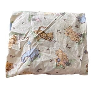 Vintage Classic Pooh Crib Sheet